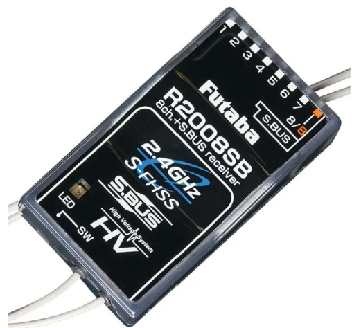 Futaba R2008SB S.Bus 8-Channel S-FHSS Receiver