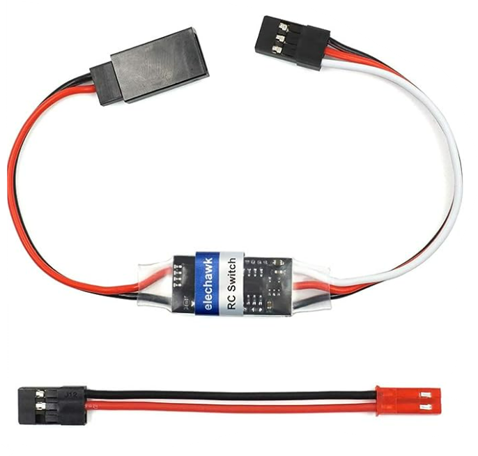 RC Remote Controlled AUX on/Off Electronic Switch Relay for Car Truck Boat LED Light Drone (4A)