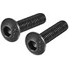 M3 x 12mm Hex Socket Button Head Cap Screws – Alloy Steel, Black
