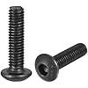 M3 x 12mm Hex Socket Button Head Cap Screws – Alloy Steel, Black