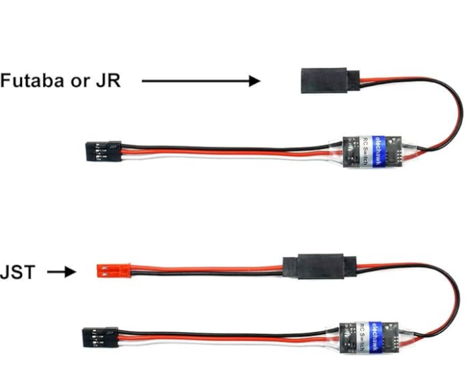RC Remote Controlled AUX on/Off Electronic Switch Relay for Car Truck Boat LED Light Drone (4A)