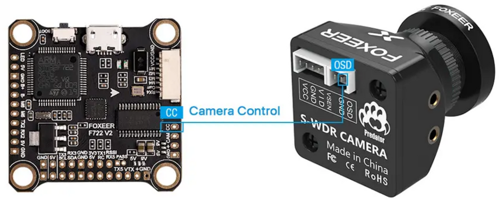 Foxeer Predator 5 Mini 1000TVL 1.8mm/2.5mm FPV Camera