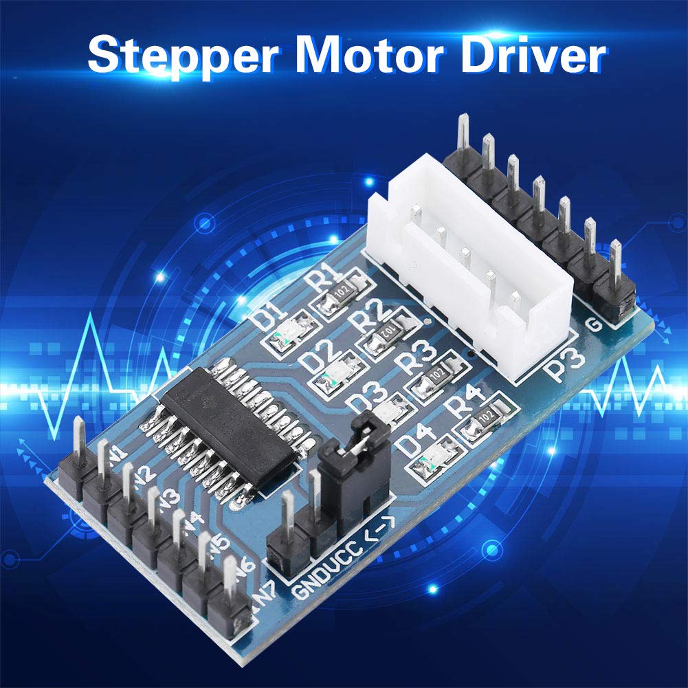 ULN2003 Stepper Motor Driver Module for 28BYJ-48 (5–12V)