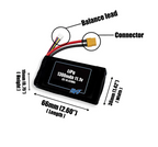 MaxAmps LiPo 1300mAh 3S 11.1V Battery Pack