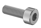 M2.5-0.45 x 8 mm Fully Threaded Socket Head Cap Screws Coarse 18-8 Stainless (100/Pkg.)