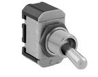Toggle Switch 2 Position, Round, Maintained, 4 Terminal, DPST-NO, 15A