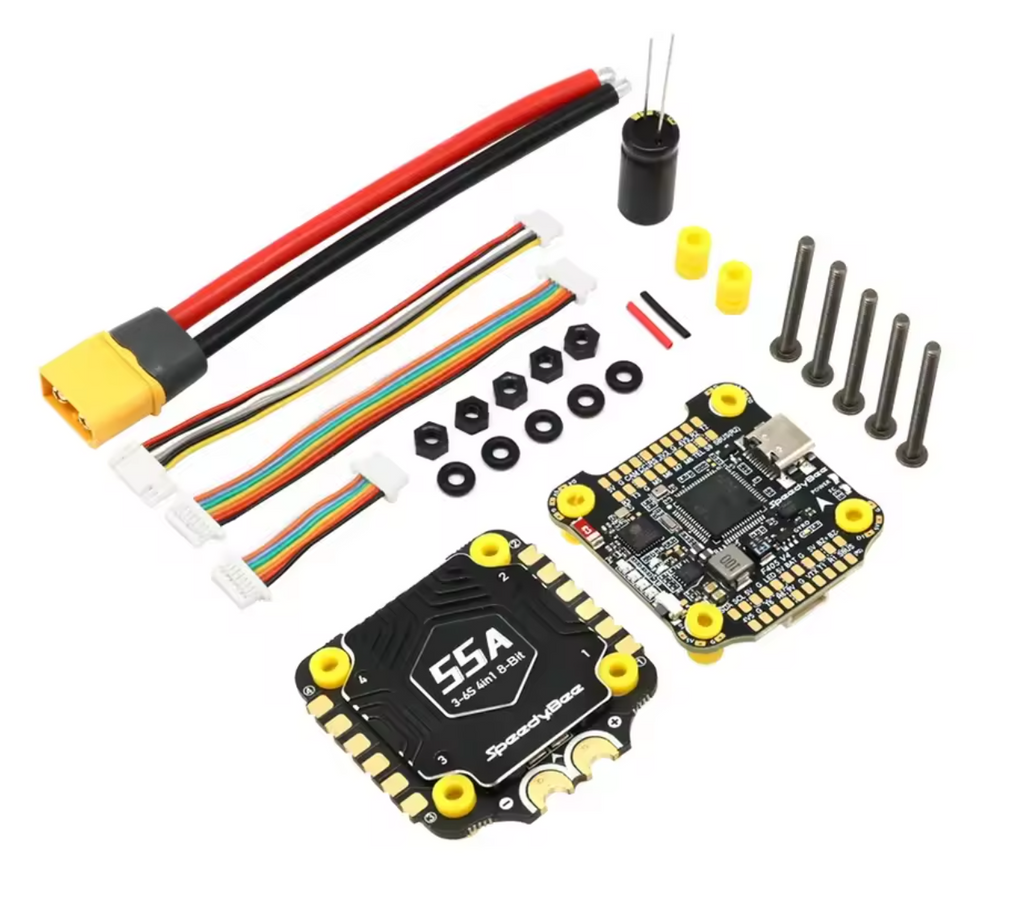 SpeedyBee F405 V4 + BLS 55A 4-in-1 ESC Stack