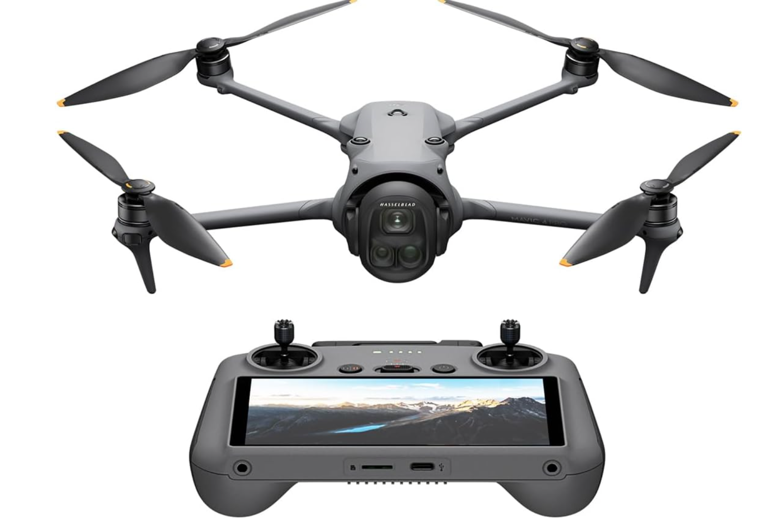 DJI Mavic 4 Pro Drone with DJI RC 2 – Flagship Tri-Camera Hasselblad Drone for Professionals