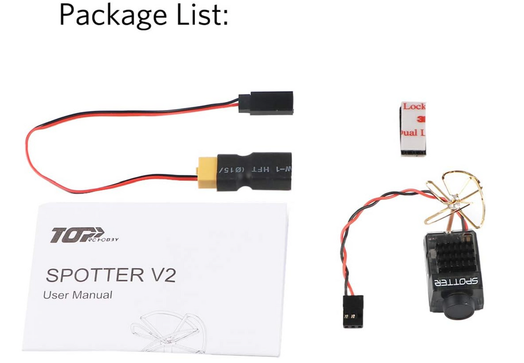 Crazepony Integrated FPV Camera &amp; 5.8GHz VTX (20–200mW Adjustable)
