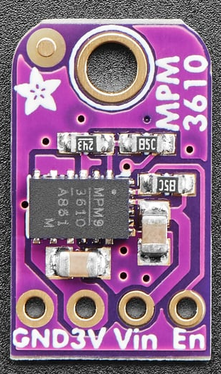 MPM3610 3.3V Buck Converter Breakout - 21V In 3.3V Out at 1.2A