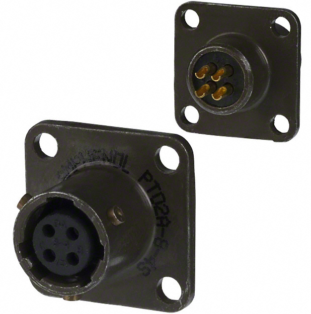 Amphenol Industrial PT02A-8-4S Circular MIL-Spec Connectorv