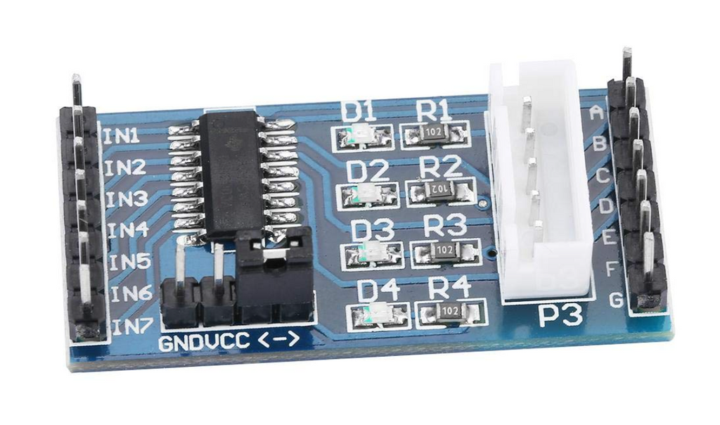 ULN2003 Stepper Motor Driver Module for 28BYJ-48 (5–12V)