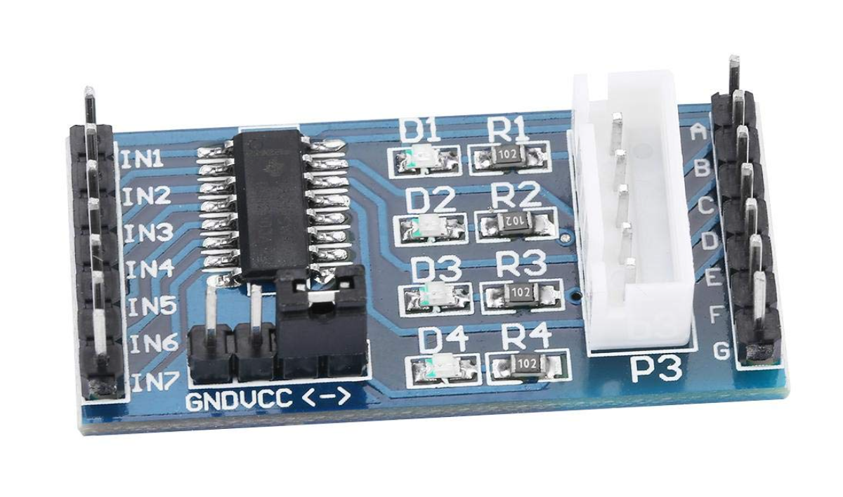 ULN2003 Stepper Motor Driver Module for 28BYJ-48 (5–12V)