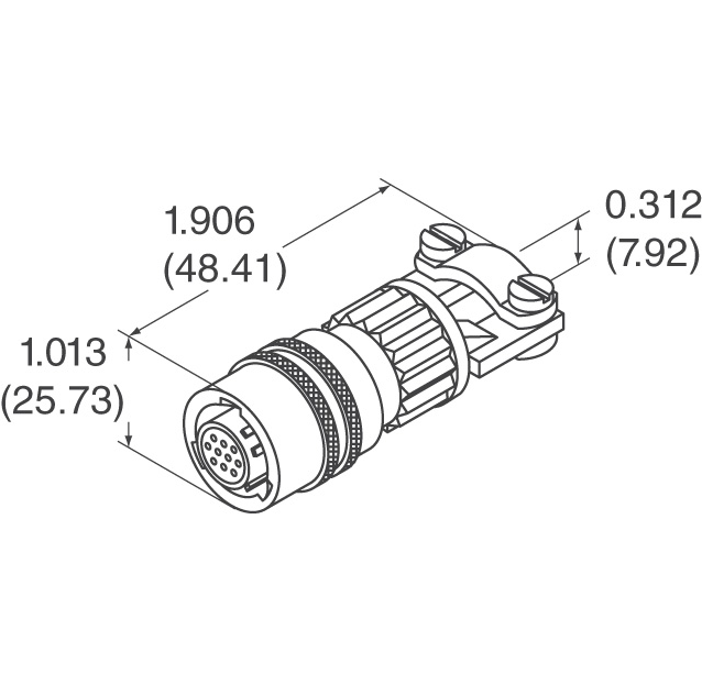 Amphenol Industrial PT06A-12-10P Circular MIL-Spec Connector