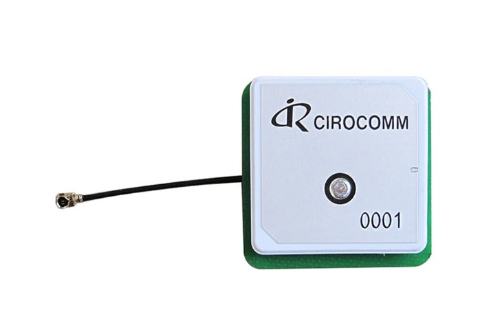 GPS antenna 32dB High Gain BeiDou + GLONASS + GPS Antenna cirocomm internal 38*38*6mm 5cm IPEX connector BT-0001